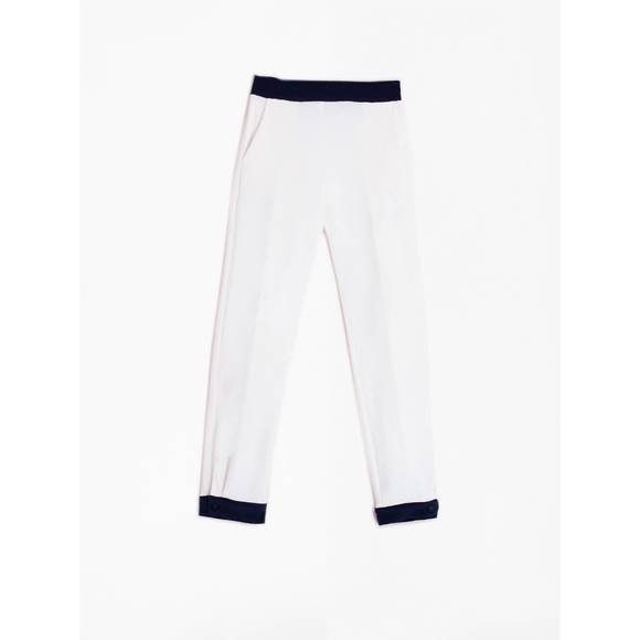 NEW VILAGALLO chantal pants in white biarriz
